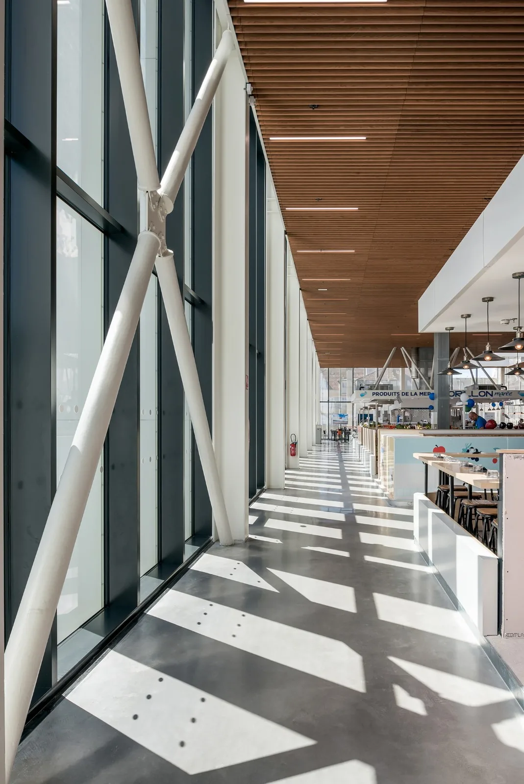 BIM Architecture | Black and White Coverage, Republic of Pau Complex/Ameller Dubois, France