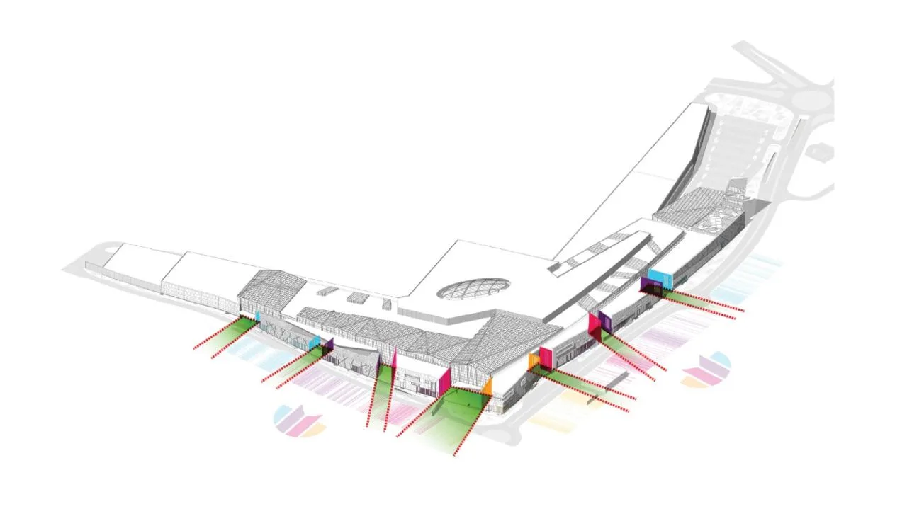 BIM Architecture | Prishtina Shopping Center/Laguarda. Low Architects (LLA)