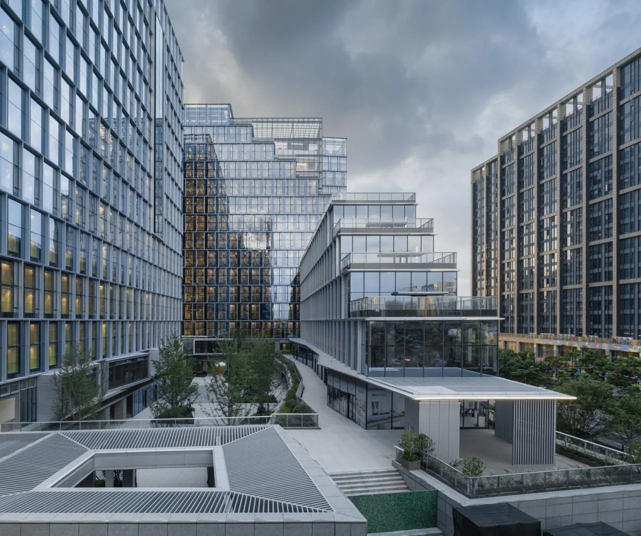 BIM Architecture | Vertical Exploration of Shared Life, Spring Tree Cloud Architecture/Gad