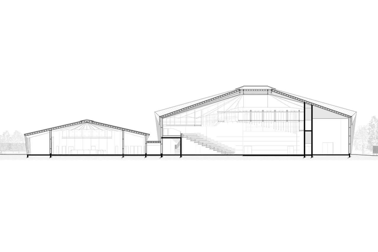 BIM Architecture | Circus style Architecture, Domaine de Bayssan Theater/K Architecture