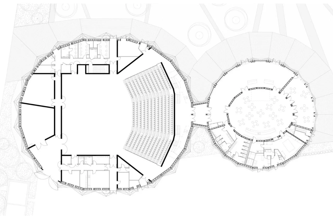 BIM Architecture | Circus style Architecture, Domaine de Bayssan Theater/K Architecture