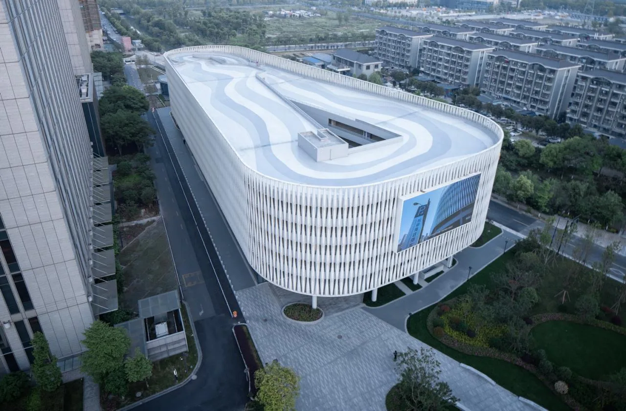 BIM Architecture | Reverse Attack from Parking Buildings: Hangzhou Qiantou Haida Parking Building/Zhejiang University Architectural Design and Research Institute Co., Ltd