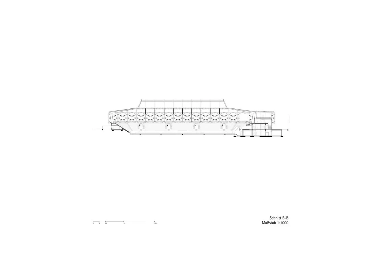 BIM Architecture | Luxembourg Football and Rugby Stadium/GMP Architects