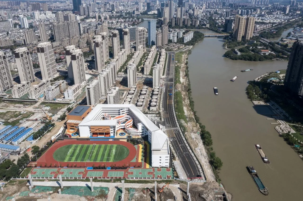 BIM Architecture | Dimension Transfer: Fengxi Elementary School/Mizhang Architecture
