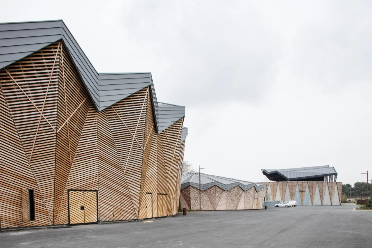 BIM Architecture | Circus style Architecture, Domaine de Bayssan Theater/K Architecture