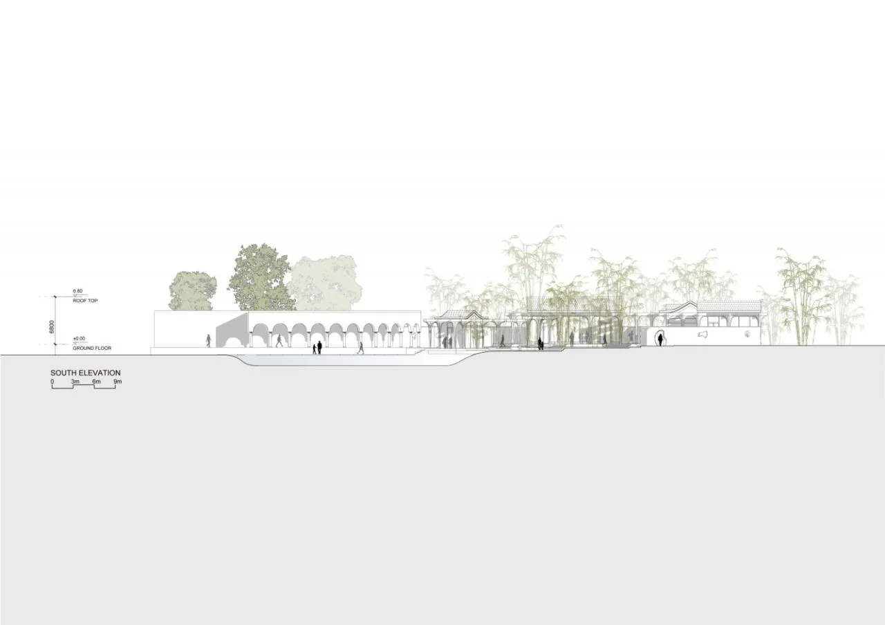 BIM Architecture | China Pavilion of China Italy Cultural and Art Exchange Center/AOE Construction Team