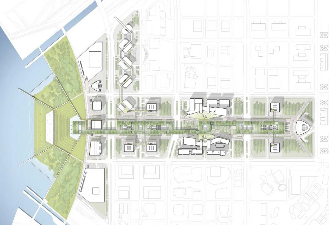 BIM Architecture | Shenzhen Guangdong Hong Kong Macao Youth Entrepreneurship Zone (Phase I)/RSH+P+Huayi Design