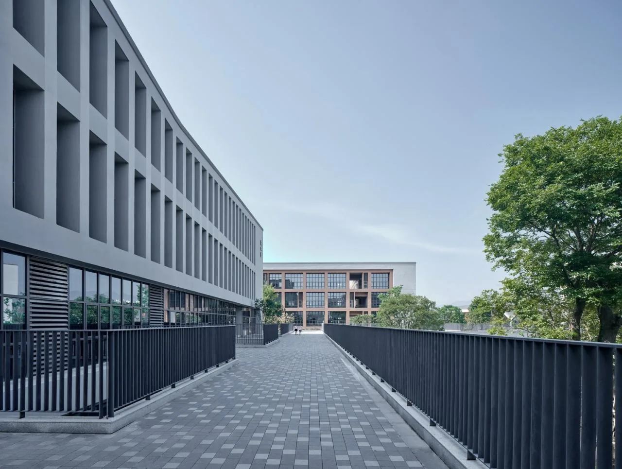 BIM Architecture | Asking Under the Tree, Building Gardens in the Mountains - Yueqing Jingshan Public School/Zhejiang University Architectural Design and Research Institute Co., Ltd