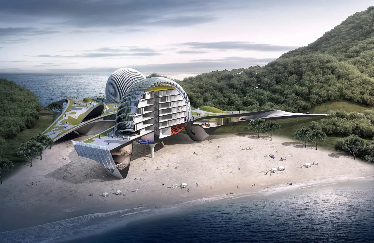 BIM Architecture | Sea Slug Hotel/SpActrum