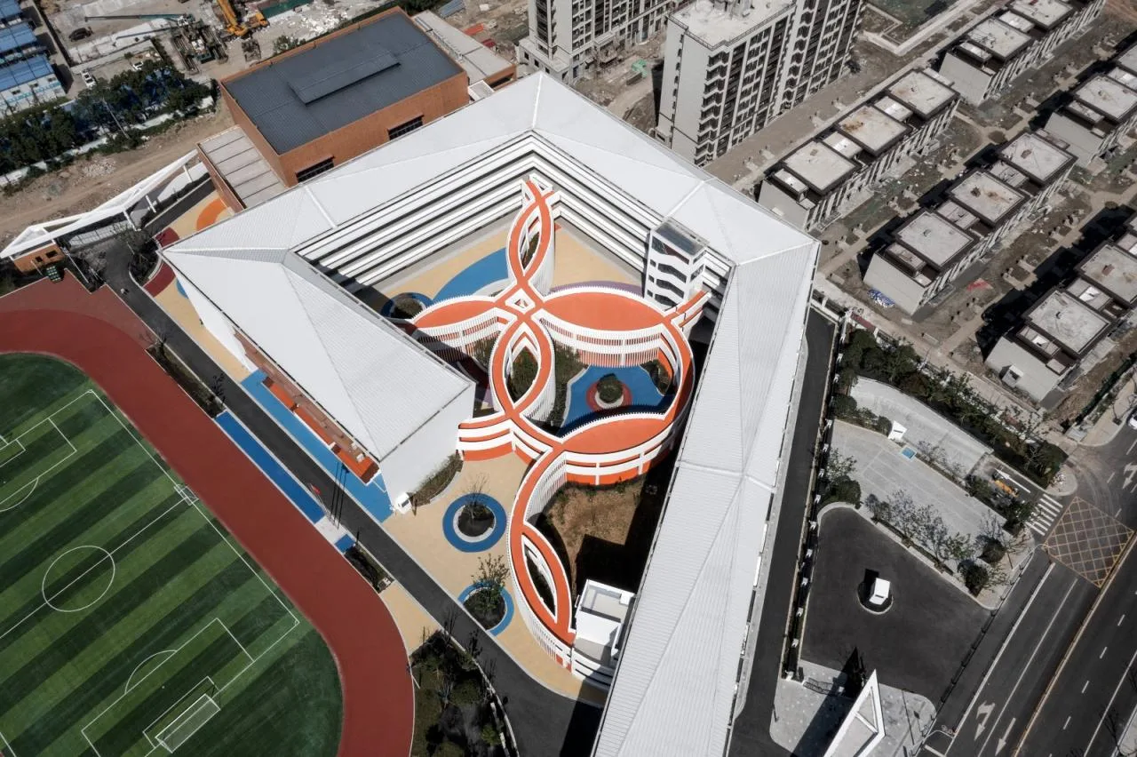 BIM Architecture | Dimension Transfer: Fengxi Elementary School/Mizhang Architecture