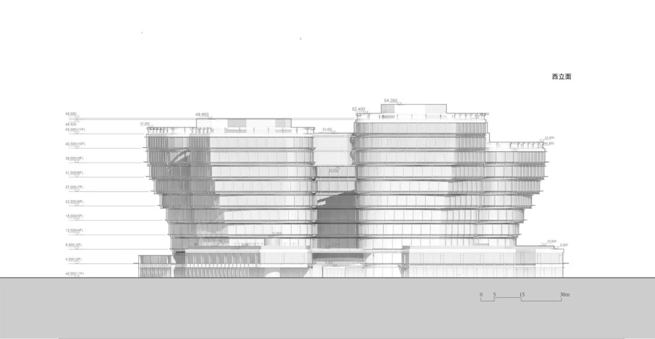 BIM Architecture | Shanghai Junkang Financial Plaza/Architectural Landscape Design