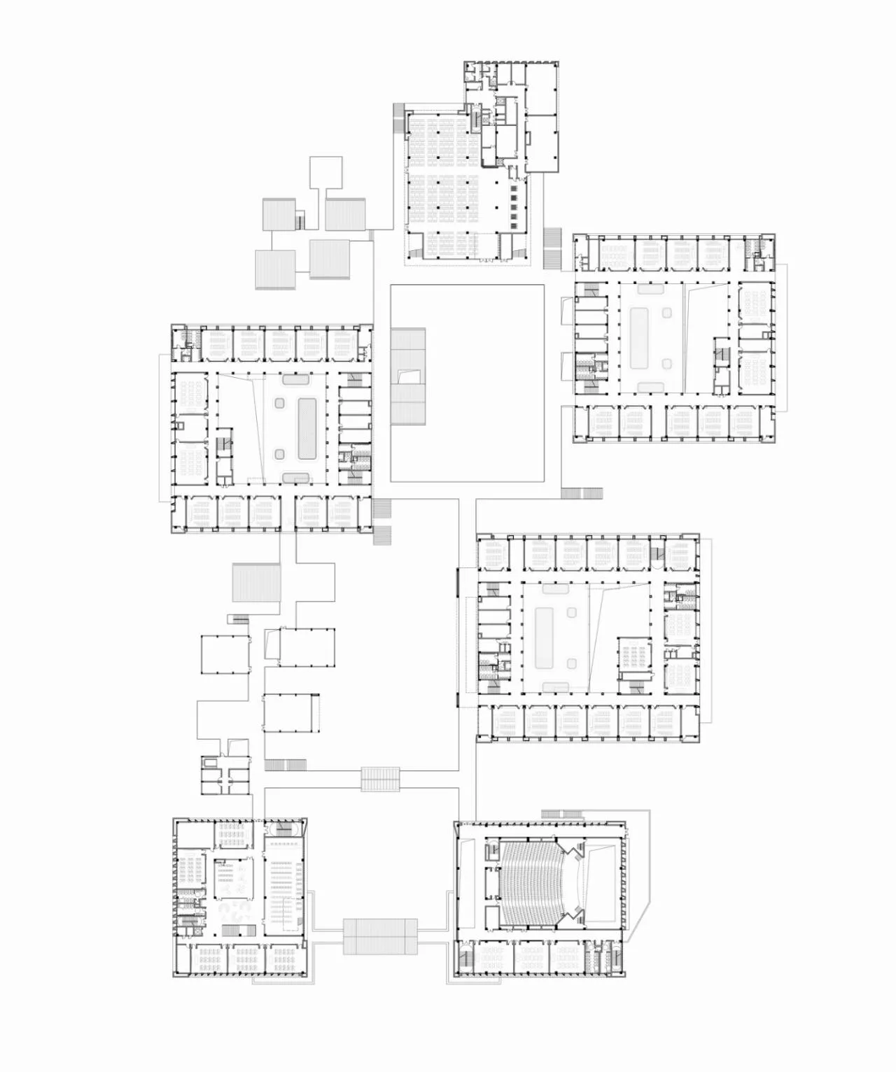 BIM Architecture | Asking Under the Tree, Building Gardens in the Mountains - Yueqing Jingshan Public School/Zhejiang University Architectural Design and Research Institute Co., Ltd