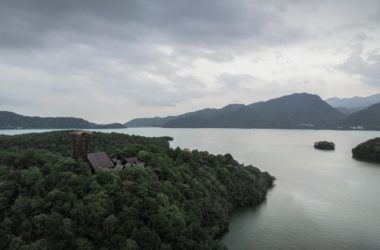 BIM Architecture: Wooden Town Featuring Island, Jungle, and Cozy Small Houses by Jiujiang/Pingjie Design-BIM WORLD