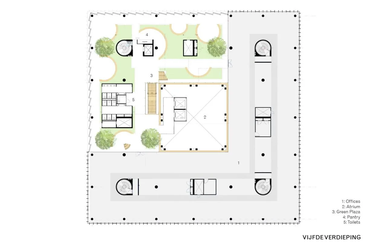 BIM Architecture | Canon Production Printing Headquarters/Broekbakema