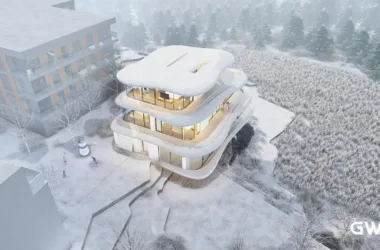 BIM Architecture Showcase: Yunzhiwu Hokkaido Hot Spring Resort Hotel by GWP-BIM WORLD
