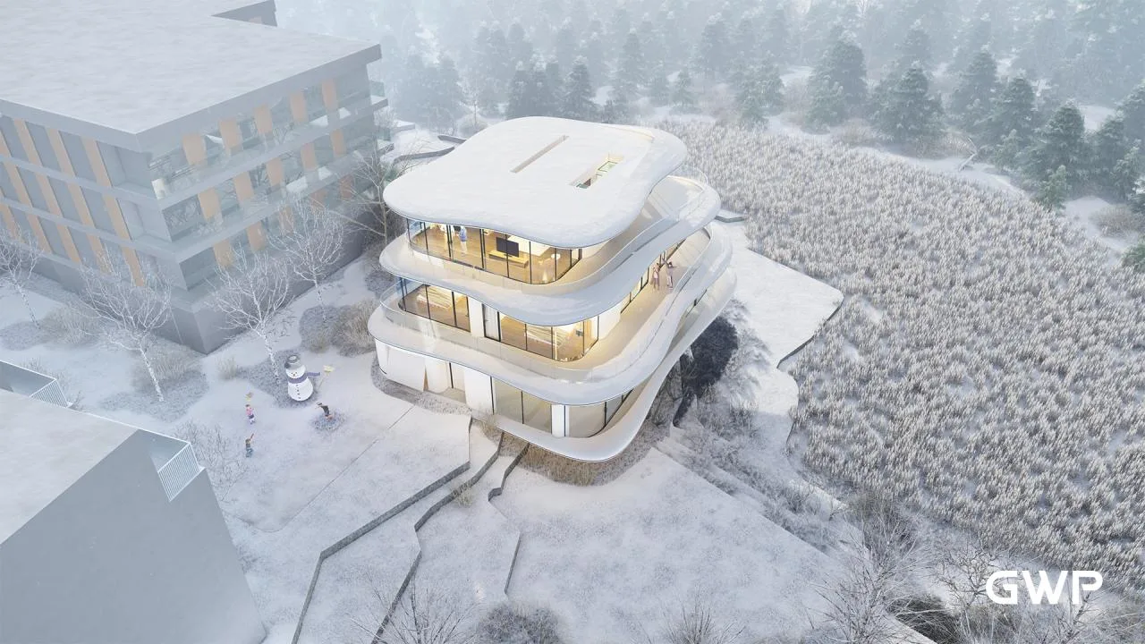 BIM Architecture | Yunzhiwu · Hokkaido Hot Spring Resort Hotel/GWP