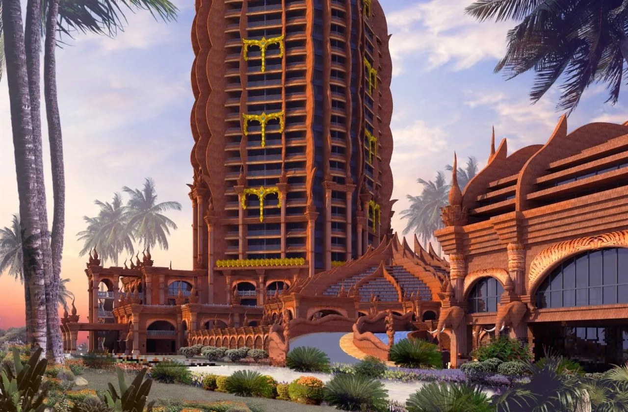BIM Architecture | 'Flowers in the Rainforest': Xishuangbanna Jinglan International Conference Resort Hotel/Gangya Architecture+Local Practice (Guangzhou)