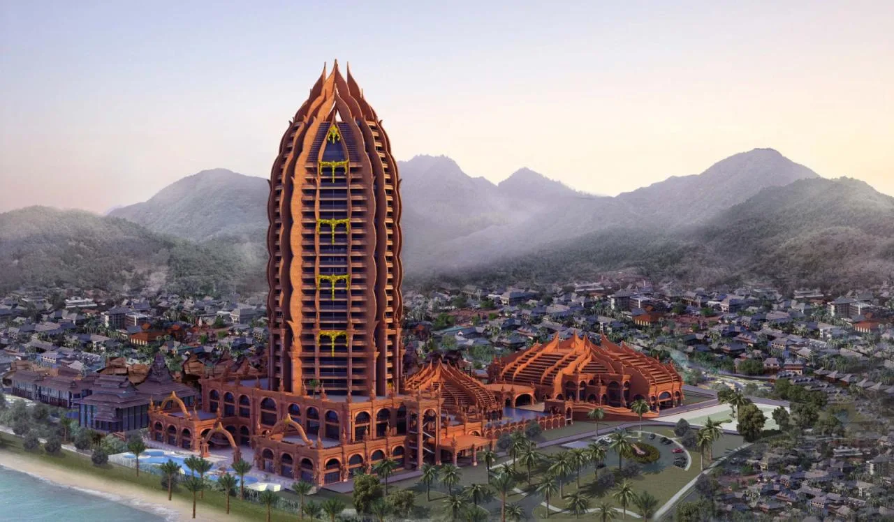 BIM Architecture | 'Flowers in the Rainforest': Xishuangbanna Jinglan International Conference Resort Hotel/Gangya Architecture+Local Practice (Guangzhou)
