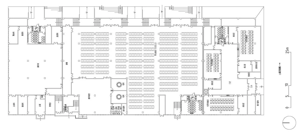 BIM Architecture | 'Harmony' and 'Harmony' Hall, Hall and Court: Architectural Design of Xi'an Aerospace City No.1 Middle School/Architectural Design and Research Institute of Xi'an University of Architecture and Technology