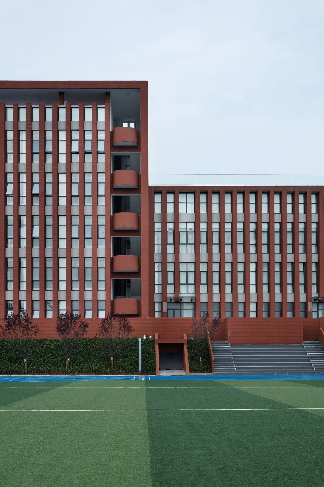BIM Architecture | 'Harmony' and 'Harmony' Hall, Hall and Court: Architectural Design of Xi'an Aerospace City No.1 Middle School/Architectural Design and Research Institute of Xi'an University of Architecture and Technology