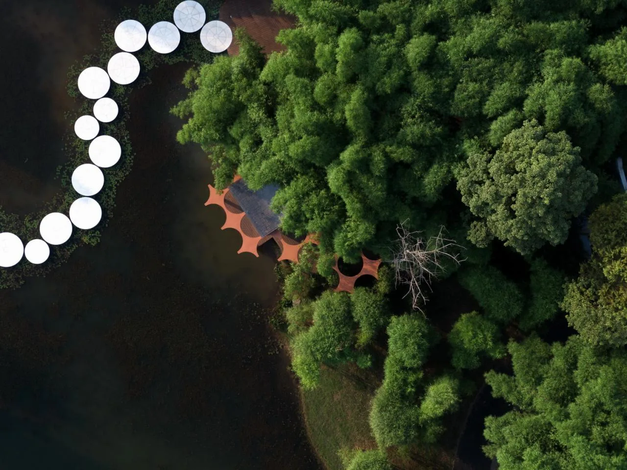 BIM Architecture | China Pavilion of China Italy Cultural and Art Exchange Center/AOE Construction Team