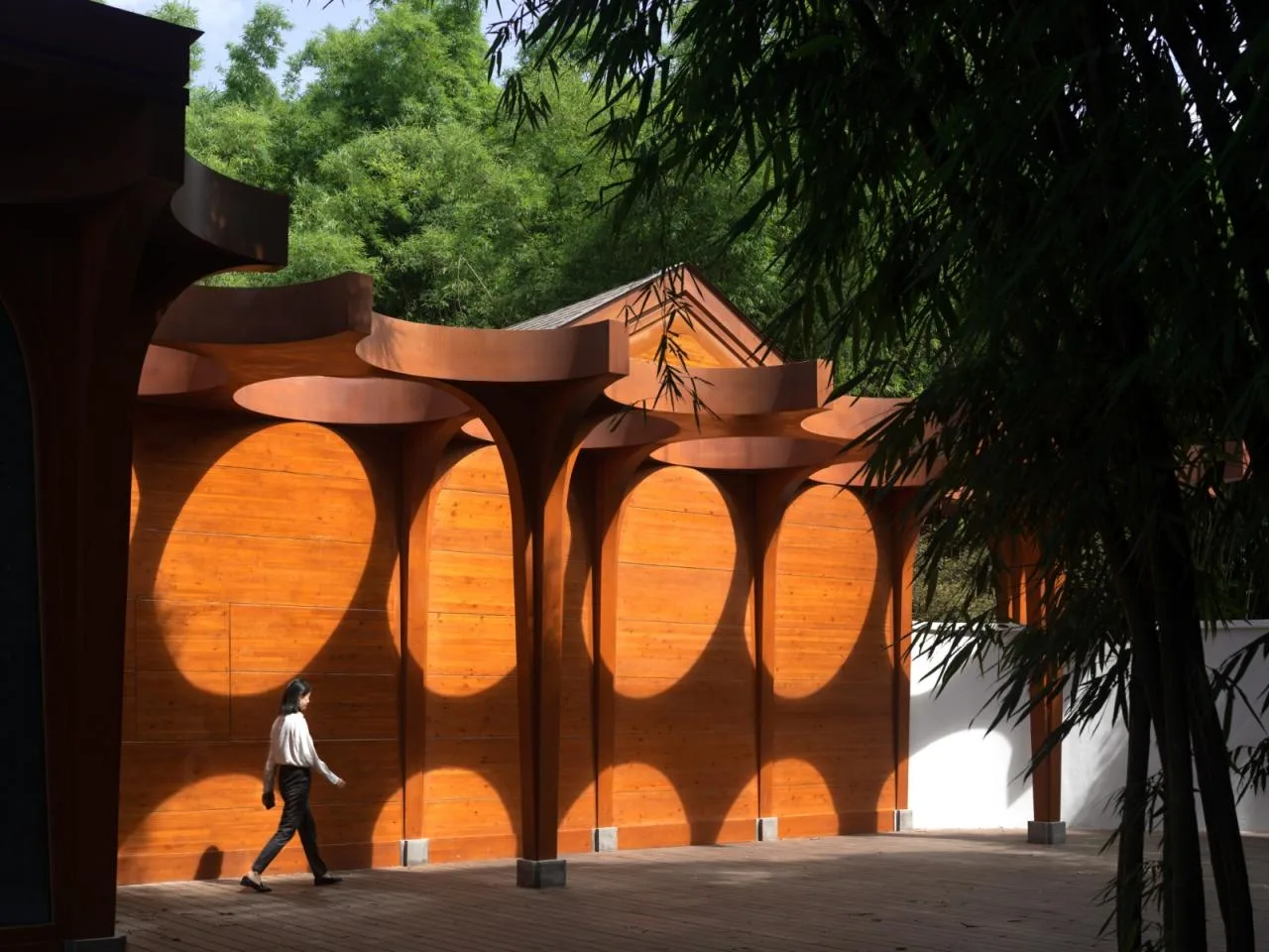 BIM Architecture | China Pavilion of China Italy Cultural and Art Exchange Center/AOE Construction Team