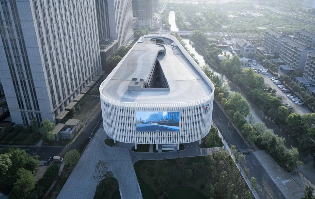 BIM Architecture | Reverse Attack from Parking Buildings: Hangzhou Qiantou Haida Parking Building/Zhejiang University Architectural Design and Research Institute Co., Ltd