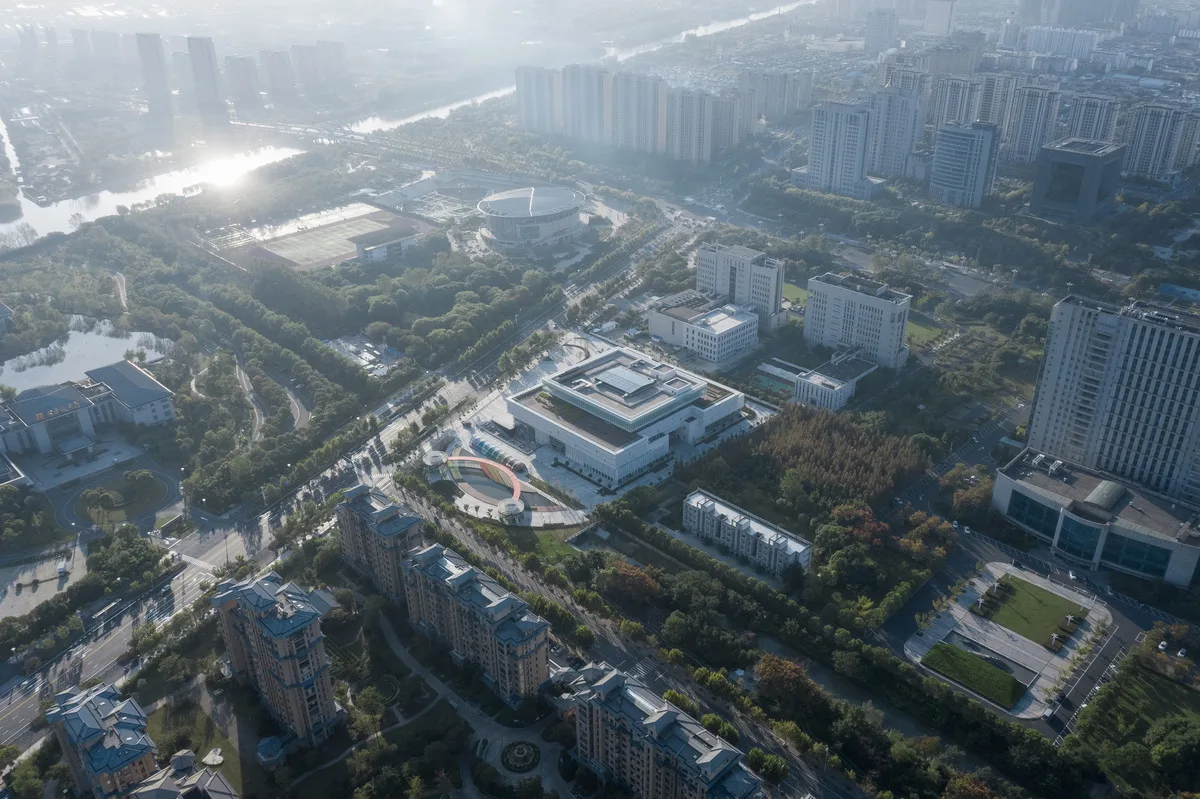 BIM Architecture | Dongtai Library Complex Renovation/ORIA and Rui Architecture