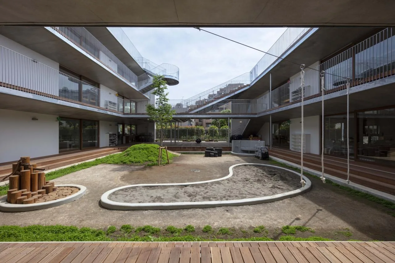 BIM Architecture | Large C Layout, Donglishi Nursery/Sasaka Kensuke Office