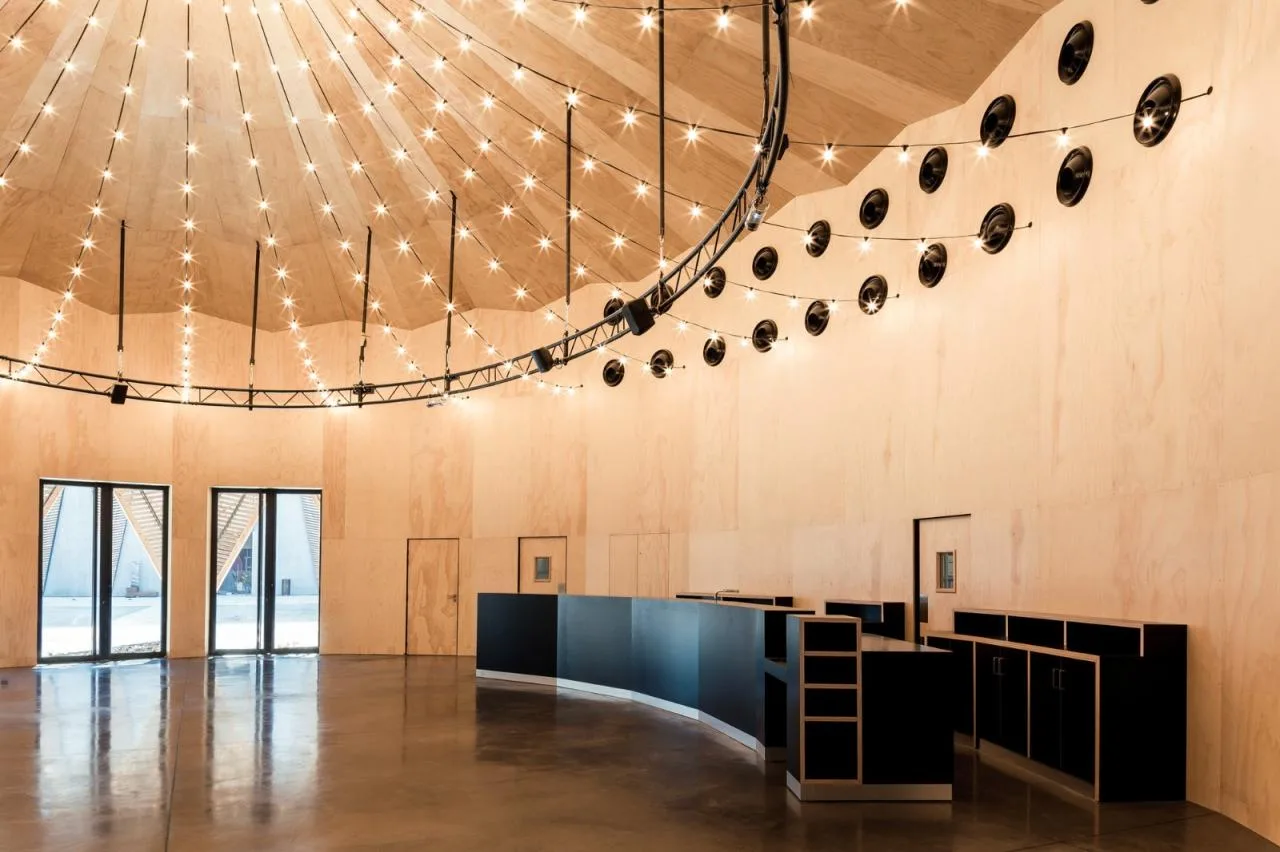 BIM Architecture | Circus style Architecture, Domaine de Bayssan Theater/K Architecture