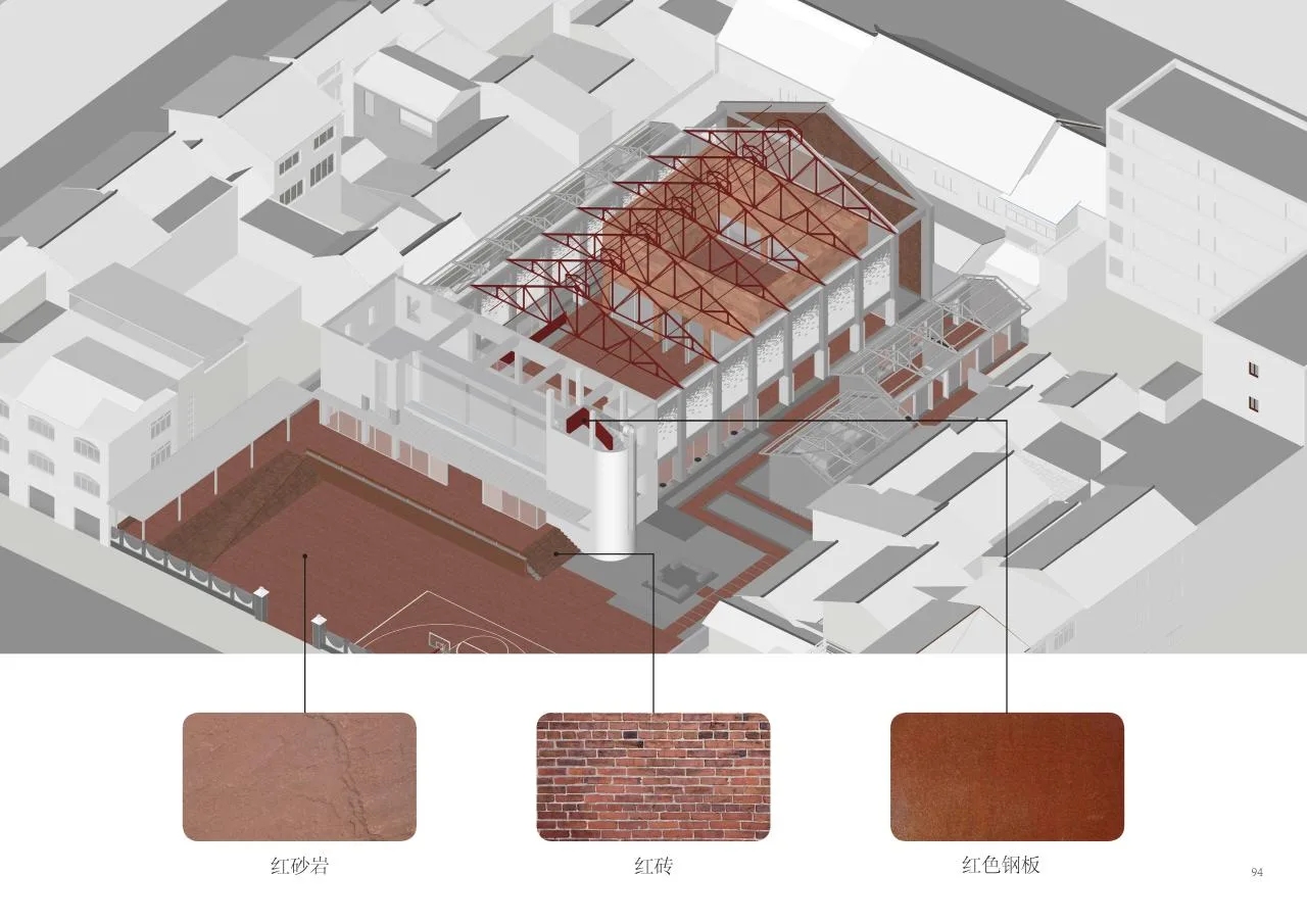 BIM Architecture | Rooted in! Growth! ——Pingle Ancient Town Theater Renovation/Thick Stone Design in Qionglai City