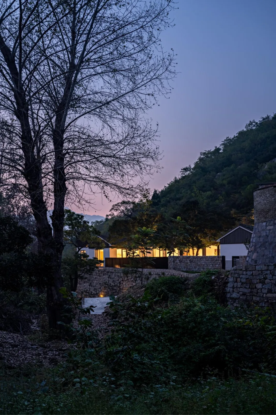 BIM Architecture | Hidden Home in the Mountains - Manshe Shanju Boutique Homestay Hotel/Qihe Design