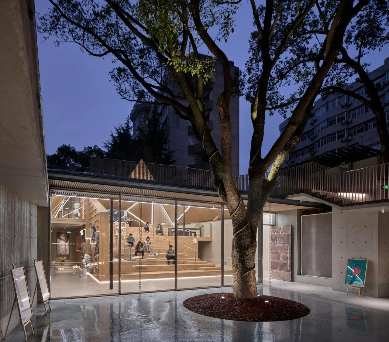 BIM Architecture | Jiaxing Old Construction Committee Station/China Academy of Art Landscape Architecture Design and Research Institute
