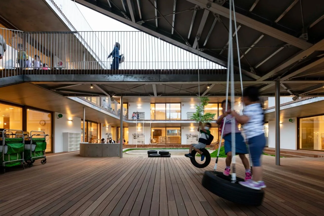 BIM Architecture | Large C Layout, Donglishi Nursery/Sasaka Kensuke Office