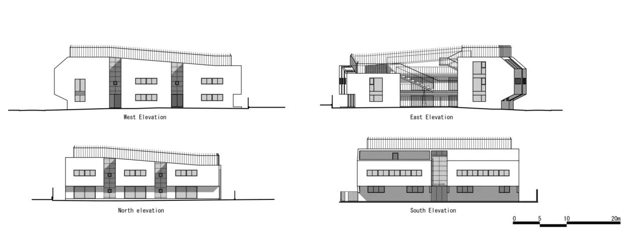 BIM Architecture | Large C Layout, Donglishi Nursery/Sasaka Kensuke Office