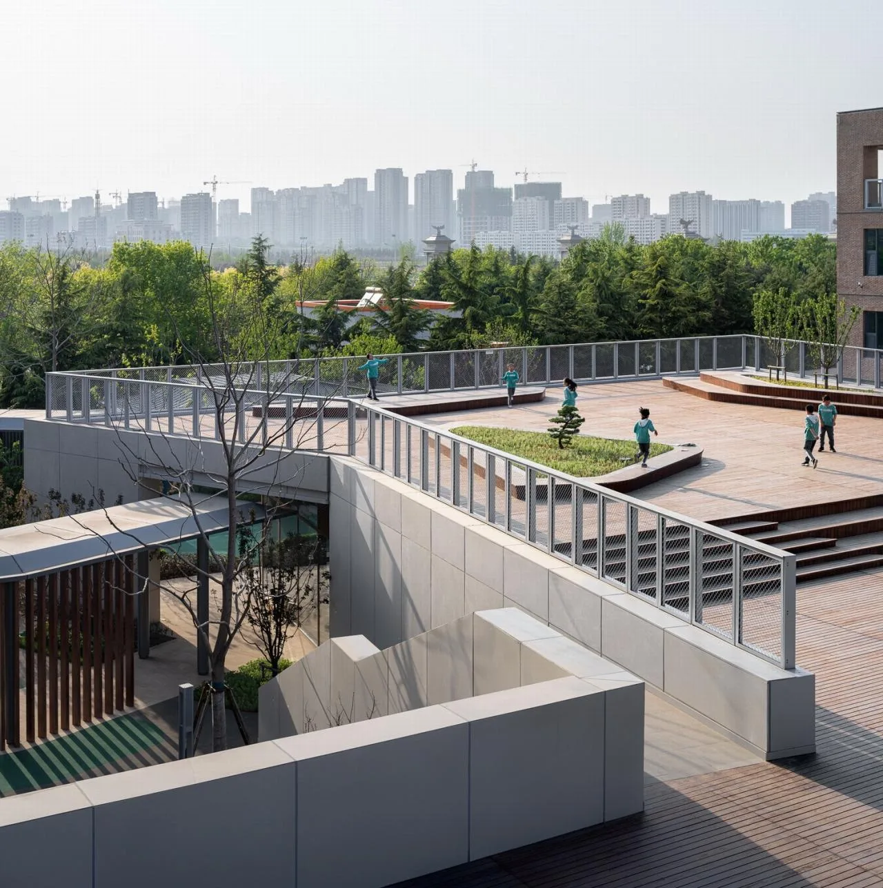 BIM Architecture | Weifang Ge'er School: Deriving Spatial Composition from Content/Gad