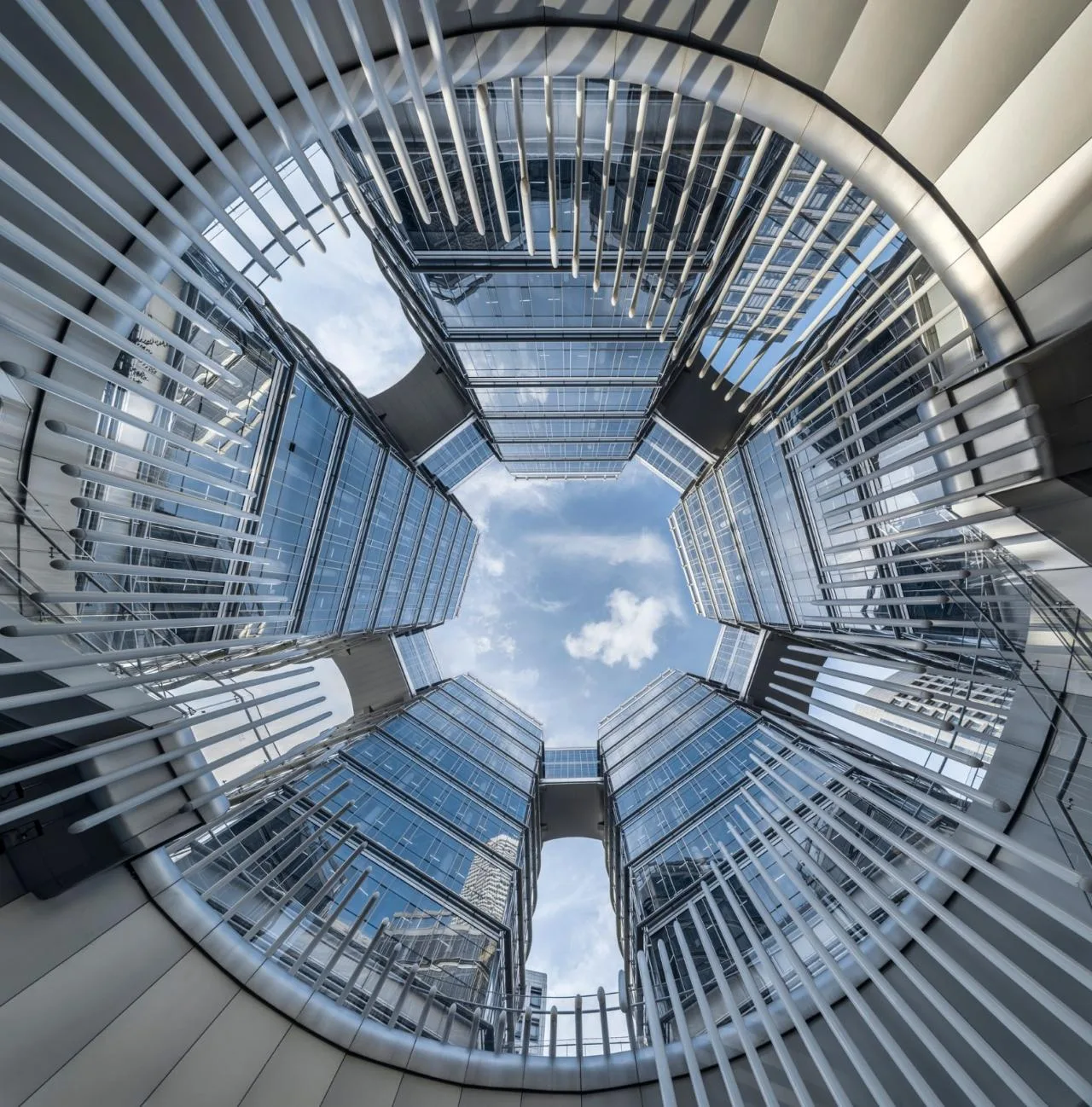 BIM Architecture | Shanghai Junkang Financial Plaza/Architectural Landscape Design
