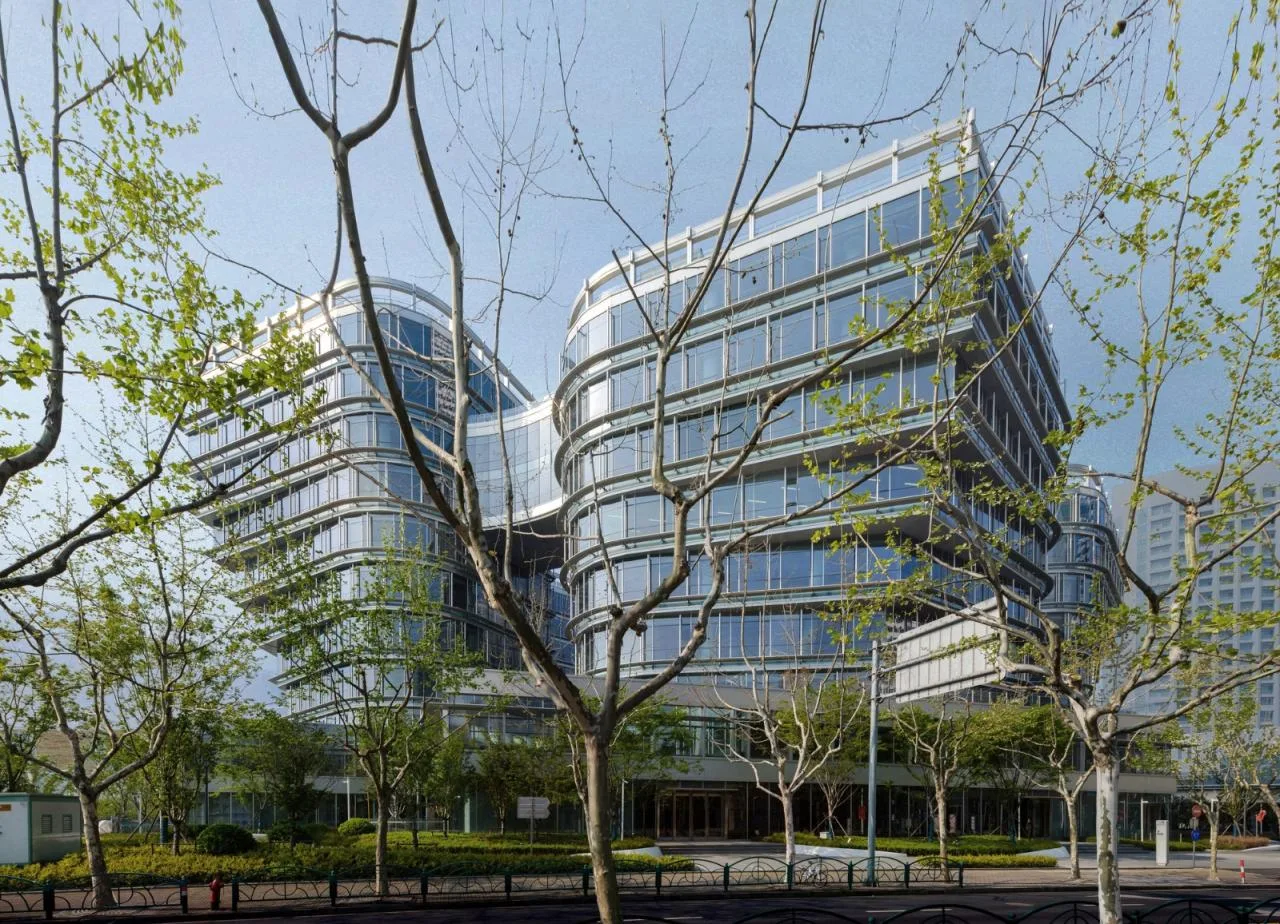 BIM Architecture | Shanghai Junkang Financial Plaza/Architectural Landscape Design
