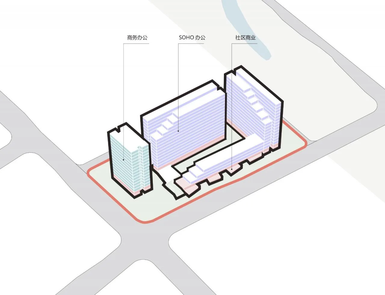 BIM Architecture | Vertical Exploration of Shared Life, Spring Tree Cloud Architecture/Gad