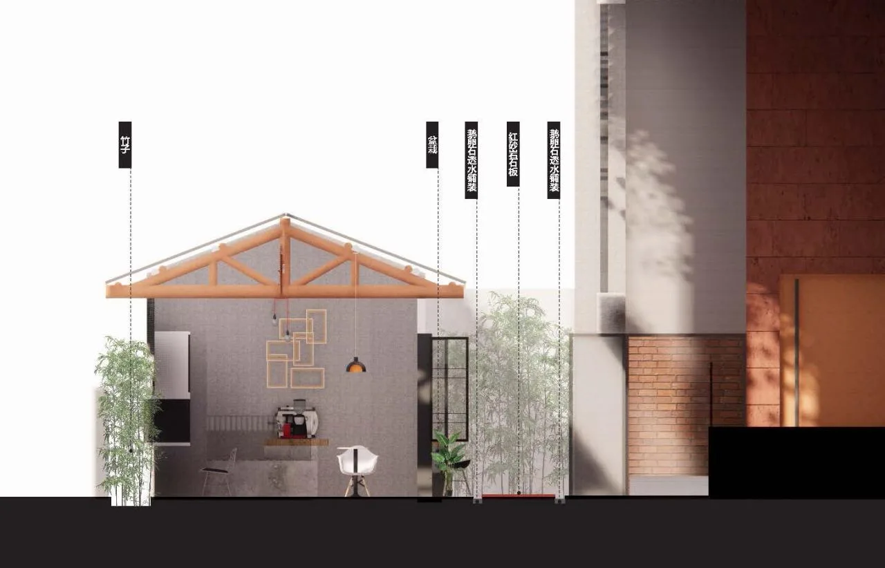 BIM Architecture | Rooted in! Growth! ——Pingle Ancient Town Theater Renovation/Thick Stone Design in Qionglai City