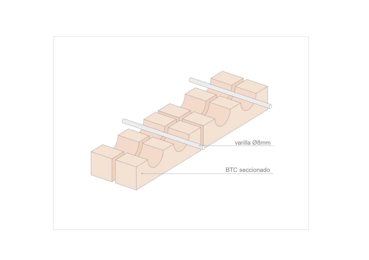 BIM Architecture | Handmade pressed brick and wood construction for self owned houses/Equipo de Arquitectura
