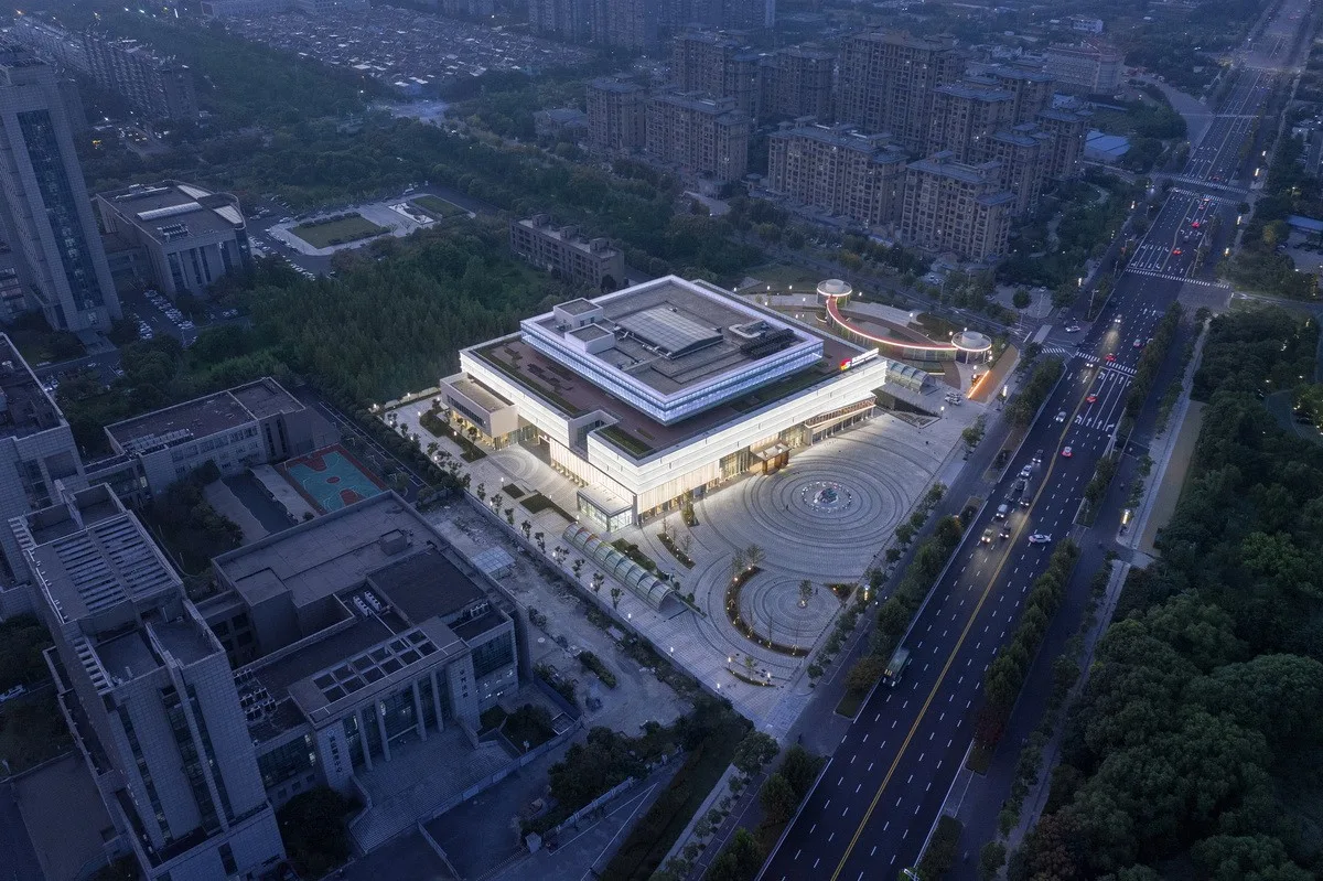 BIM Architecture | Dongtai Library Complex Renovation/ORIA and Rui Architecture