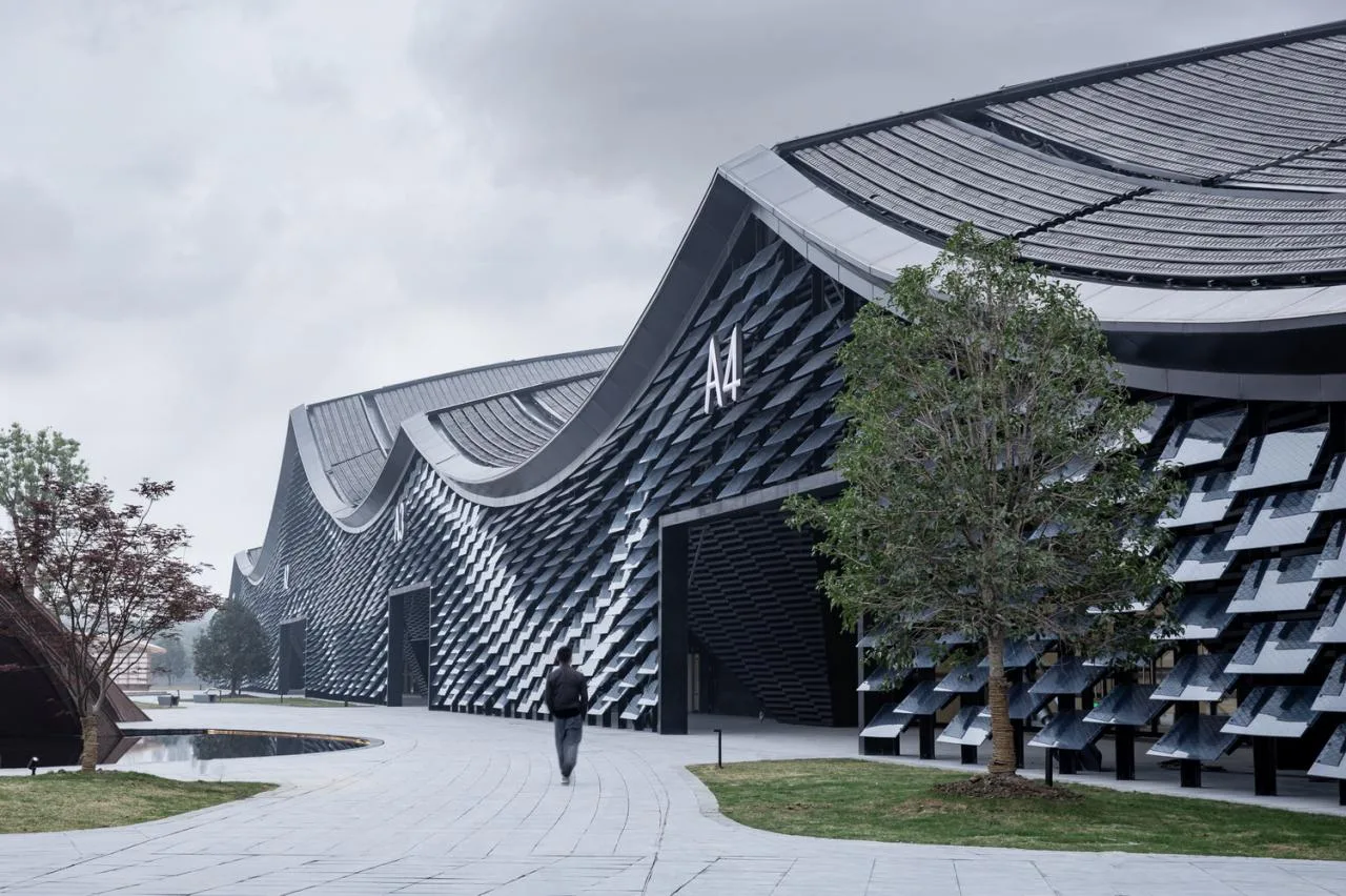BIM Architecture | Wuzhen 'Light of the Internet' Expo Center/Chuangmeng International+Yizao Technology