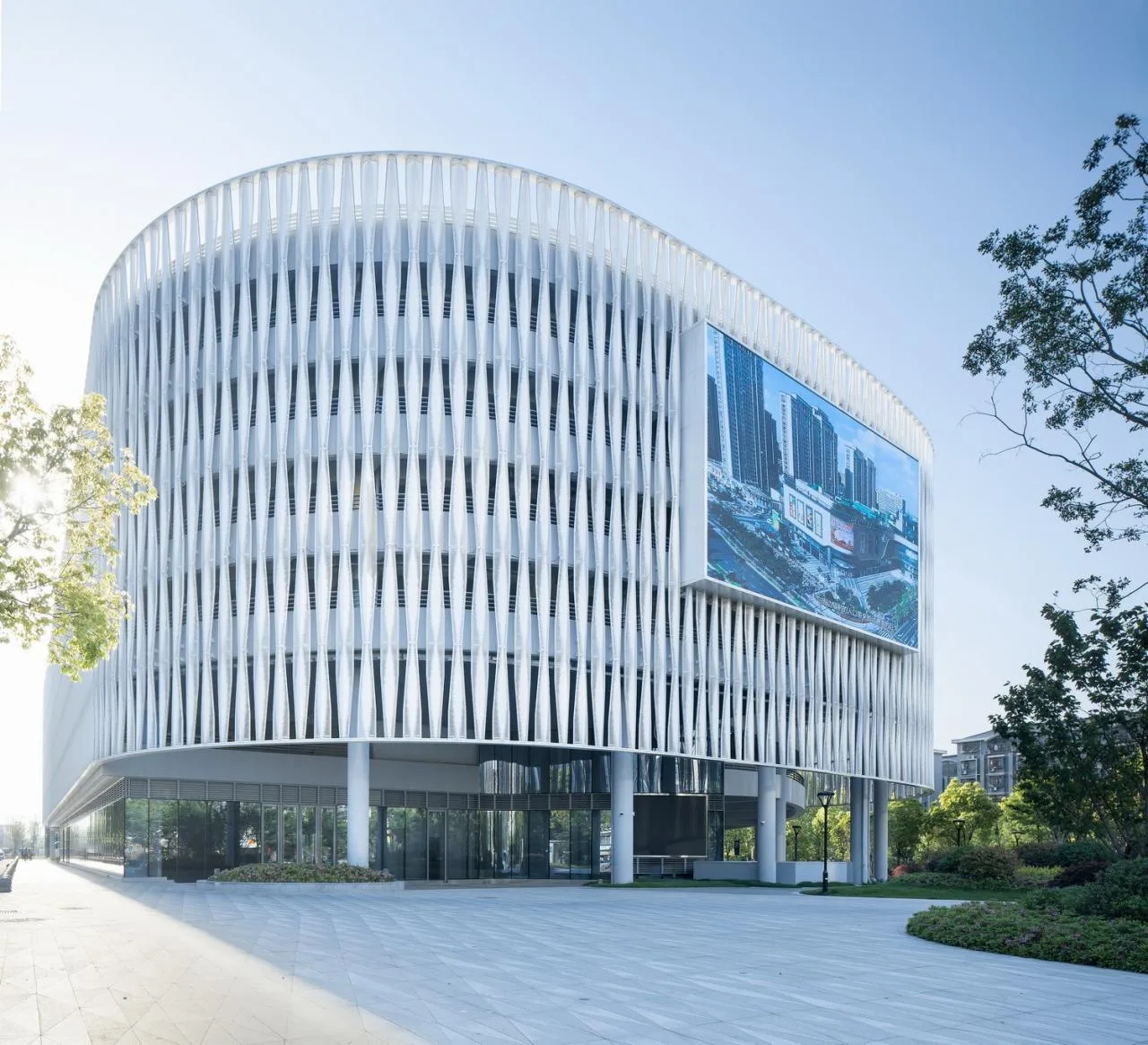 BIM Architecture | Reverse Attack from Parking Buildings: Hangzhou Qiantou Haida Parking Building/Zhejiang University Architectural Design and Research Institute Co., Ltd