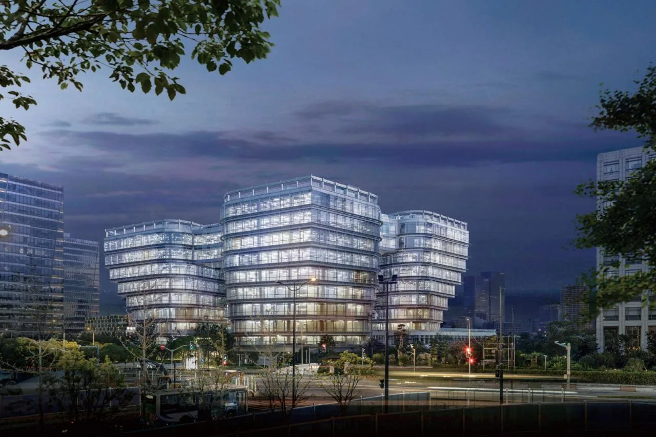 BIM Architecture | Shanghai Junkang Financial Plaza/Architectural Landscape Design