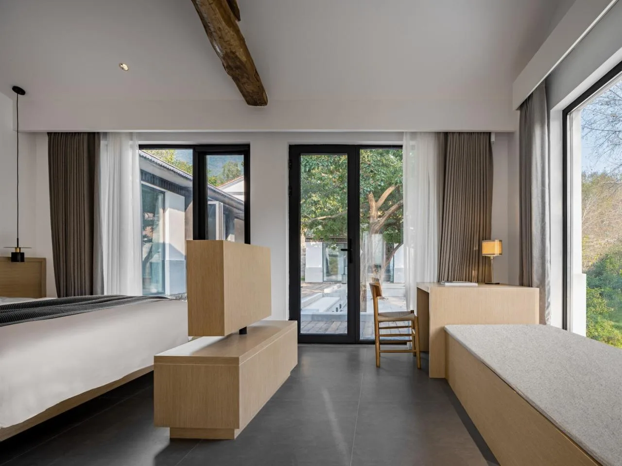 BIM Architecture | Hidden Home in the Mountains - Manshe Shanju Boutique Homestay Hotel/Qihe Design