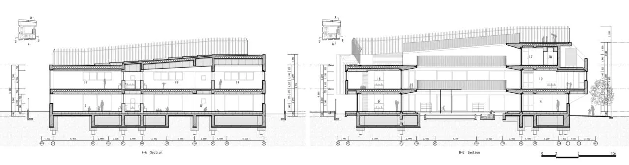 BIM Architecture | Large C Layout, Donglishi Nursery/Sasaka Kensuke Office