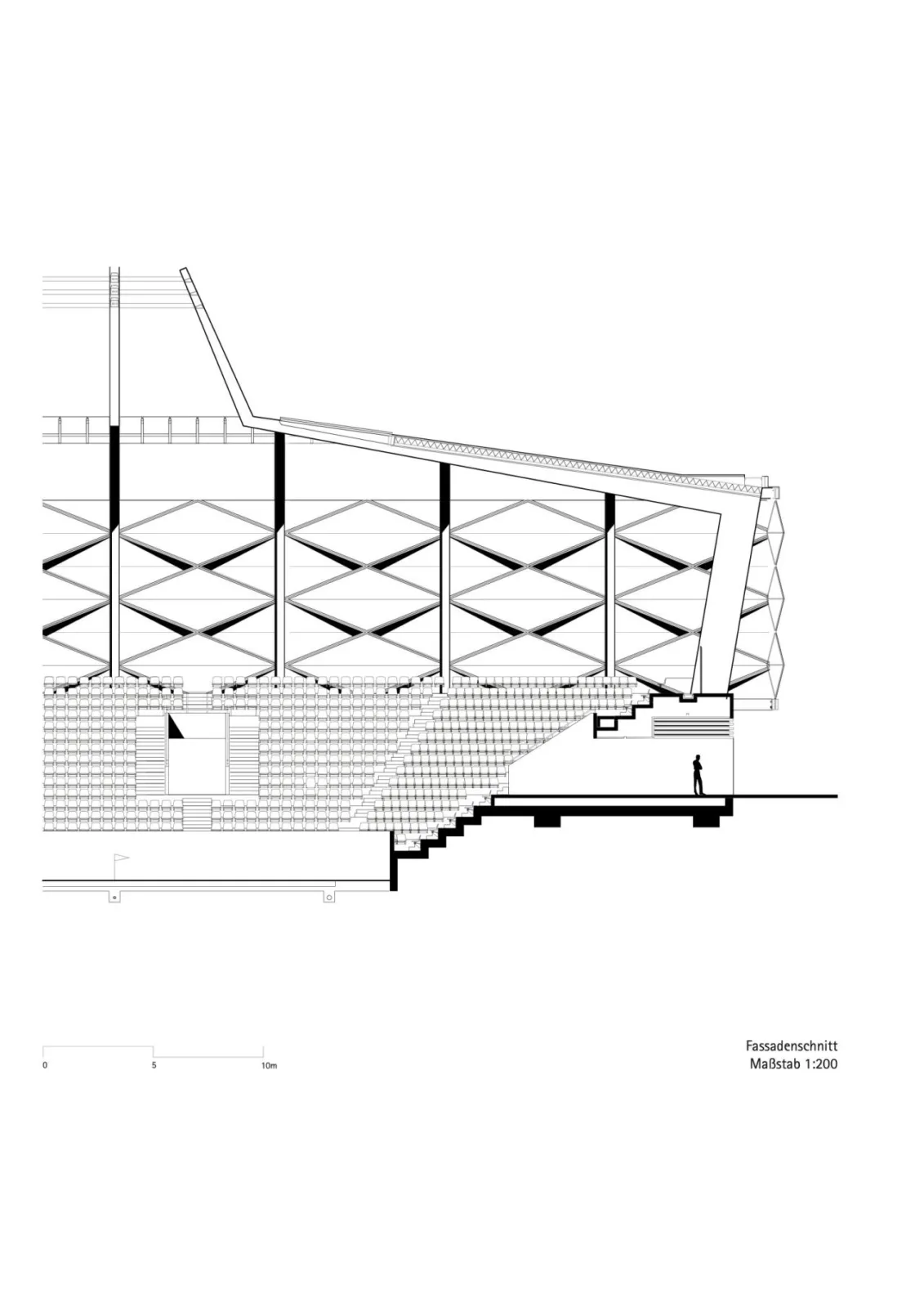 BIM Architecture | Luxembourg Football and Rugby Stadium/GMP Architects