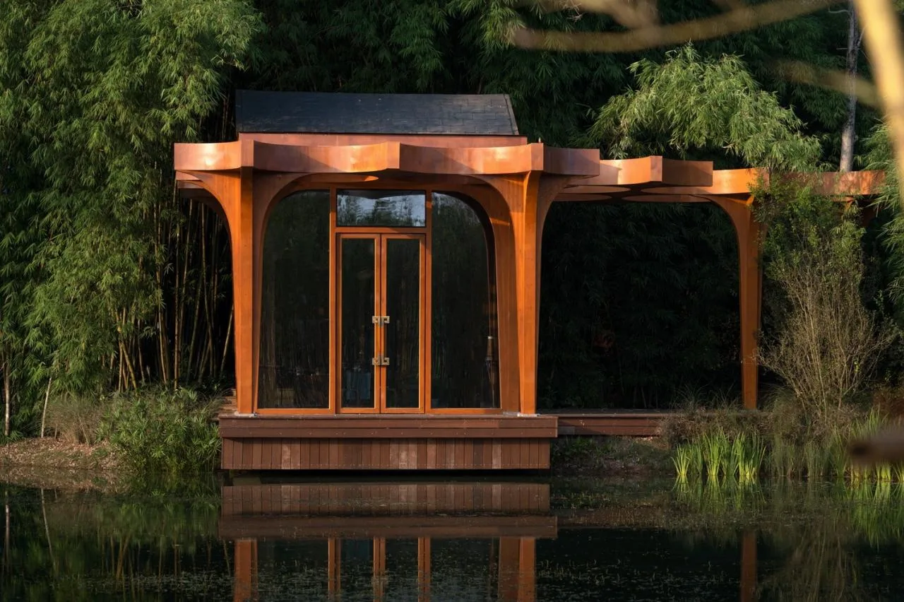 BIM Architecture | China Pavilion of China Italy Cultural and Art Exchange Center/AOE Construction Team