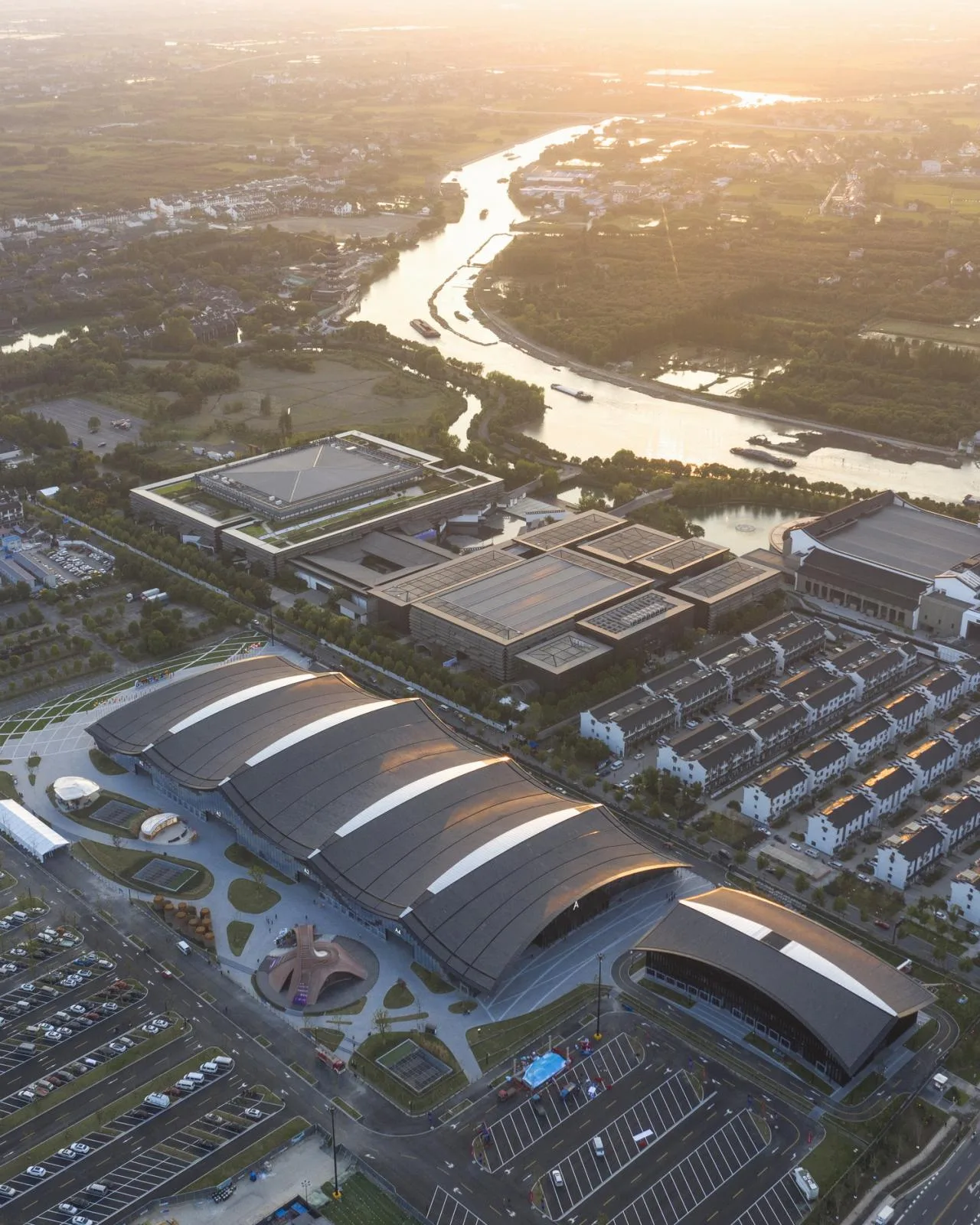 BIM Architecture | Wuzhen 'Light of the Internet' Expo Center/Chuangmeng International+Yizao Technology
